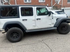 five 17 inch rims black wheels