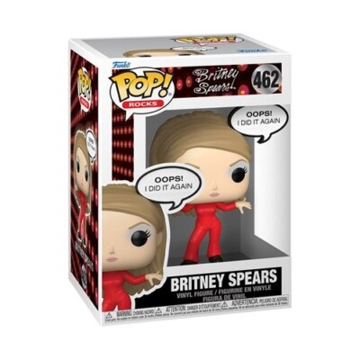 FUNKO	POP MUSIC BRITNEY SPEARS SAYINGS OOPS I DID IT AGAIN #462 New