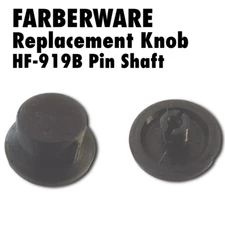 Black Replacement Timer knob for Farberware Air Fryer HF-919B Pin shaft