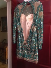 Jovani  Short dress size 2 Green Pre-owned 