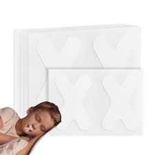 120pcs Mouth Breathing Patch X Shape Snore Reducing Strips Mouth Tape