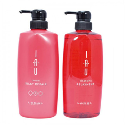 LebeL IAU Lebel Io Cleansing Relaxation 600ml and Cream Silky Repair 600ml set
