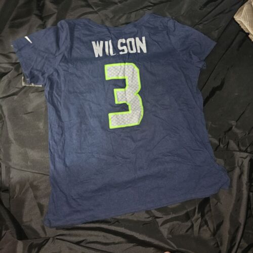 NWT Official NFL and Nike Seahawks Tshirt - Wilson - Women's XL - Picture 4 of 6