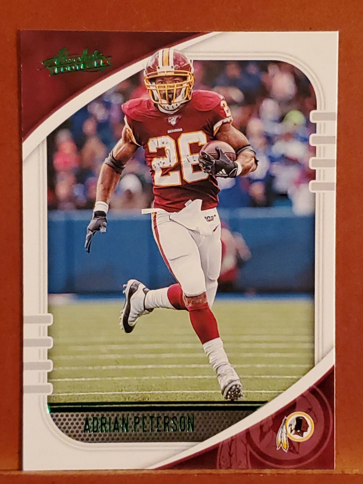 2020 Absolute Green #6 Adrian Peterson REDSKINS 