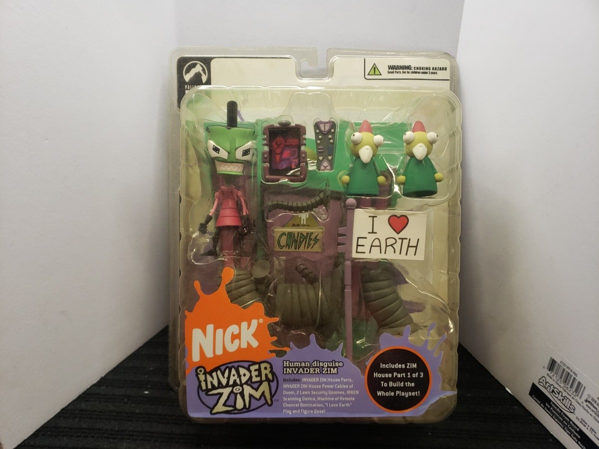 Nickelodeon Invader Zim Human Disguise Palisades Toy Series Two Of