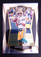 2020 Select Jordan Love Green Bay Packers #147 Premier Level Base Rookie RC QTY+