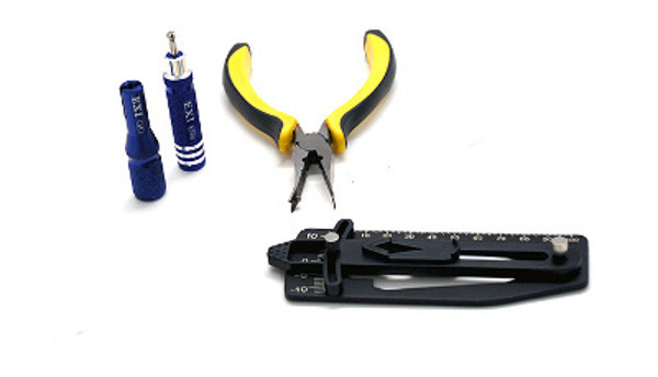 KIT Professionale Attrezzi Elicottero modellismo in valigetta alluminio foto 4