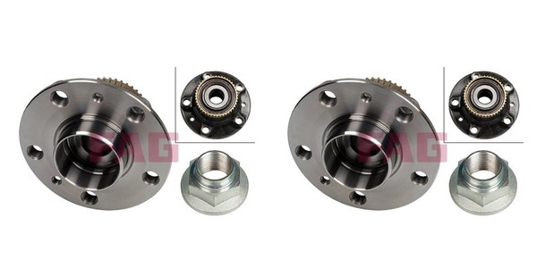 FAG 2X Radnabe Radlagersatz Hinterachse FüR Renault Laguna I B56 556-image