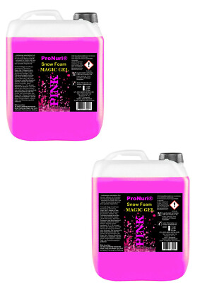 2x 10 L PN Snow Foam Pink Snowfoam Aktivschaum Vorwäsche Shampoo Autowäsche