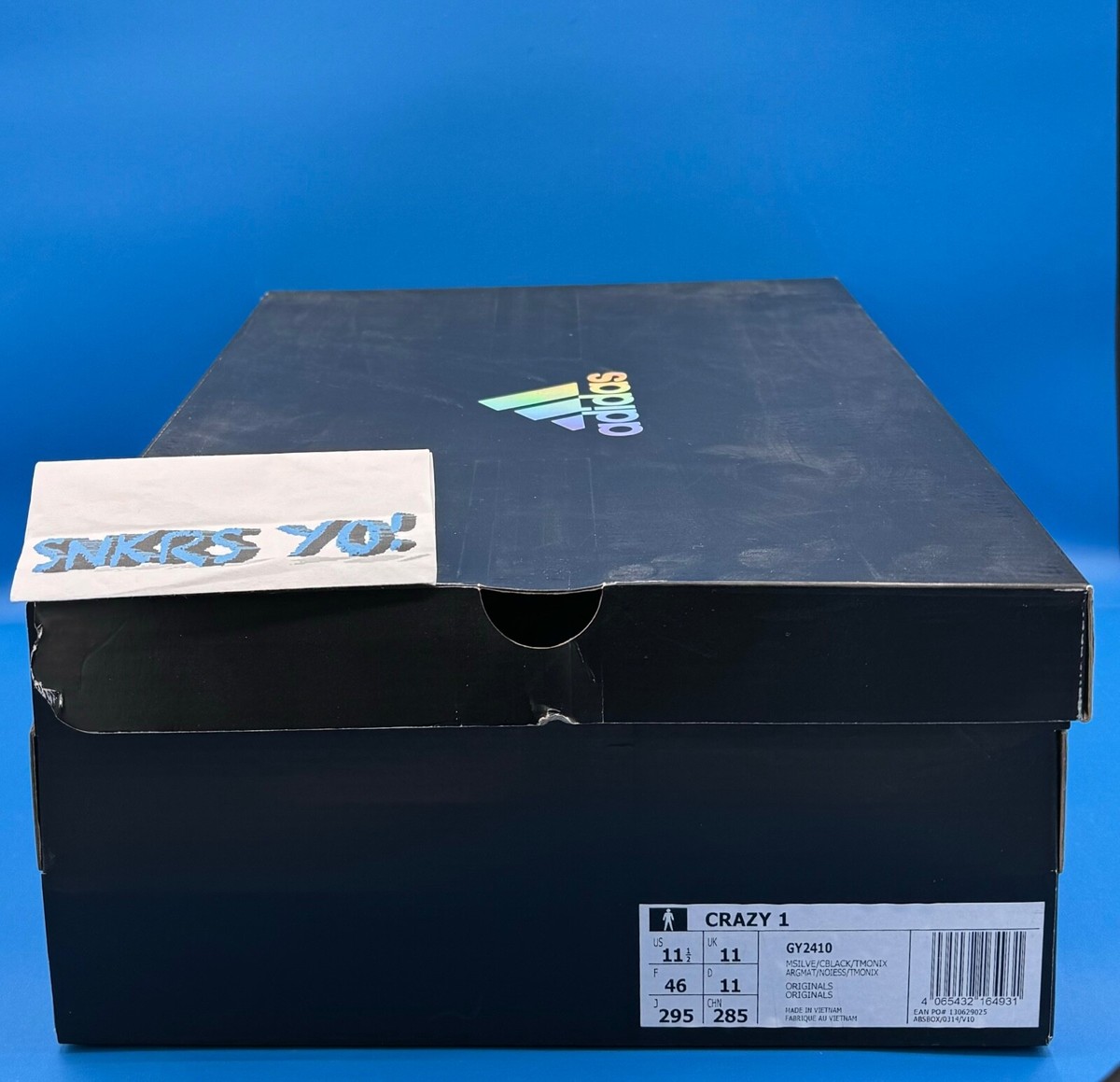 adidas Crazy 1 Kobe Silver 2022 (GY2410) Sizes 11 and 11.5 | eBay