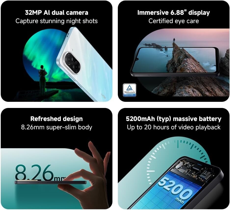 スマートフォン本体 Redmi A5 3GB RAM 64GB Xiaomi Redmi A5 3GB/64GB Black - buy - Gomibo.co.uk
