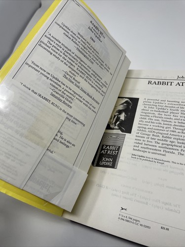 RABBIT AT REST - UNCORRECTED PROOF BY JOHN UPDIKE - Picture 5 of 18