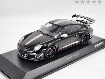 Minichamps 2011 Porsche 911 GT3 RS 4.0 997 Gloss Black 1:18 - New