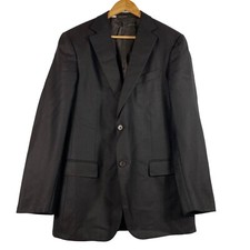 Ermenegildo Zegna Traveller Mila Fit Wool Silk Brown Blazer Coat Men's EU 52
