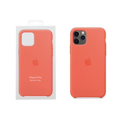 Silicone Case Iphone 11 Pro Max Coral Genuine Brand New Apple