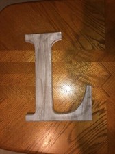 Wooden Letter L
