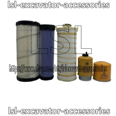 For cat 305.5e2 306e2 308e2 Diesel Filter Air Filter Return Oil Filter Element