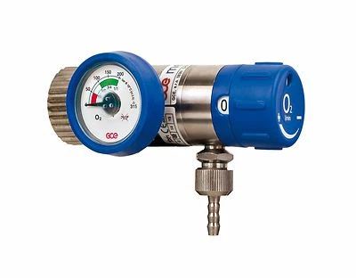 GT Druckminderer Rescue 25 für Sauerstoffflaschen mit Flow bis 25 l/min O2