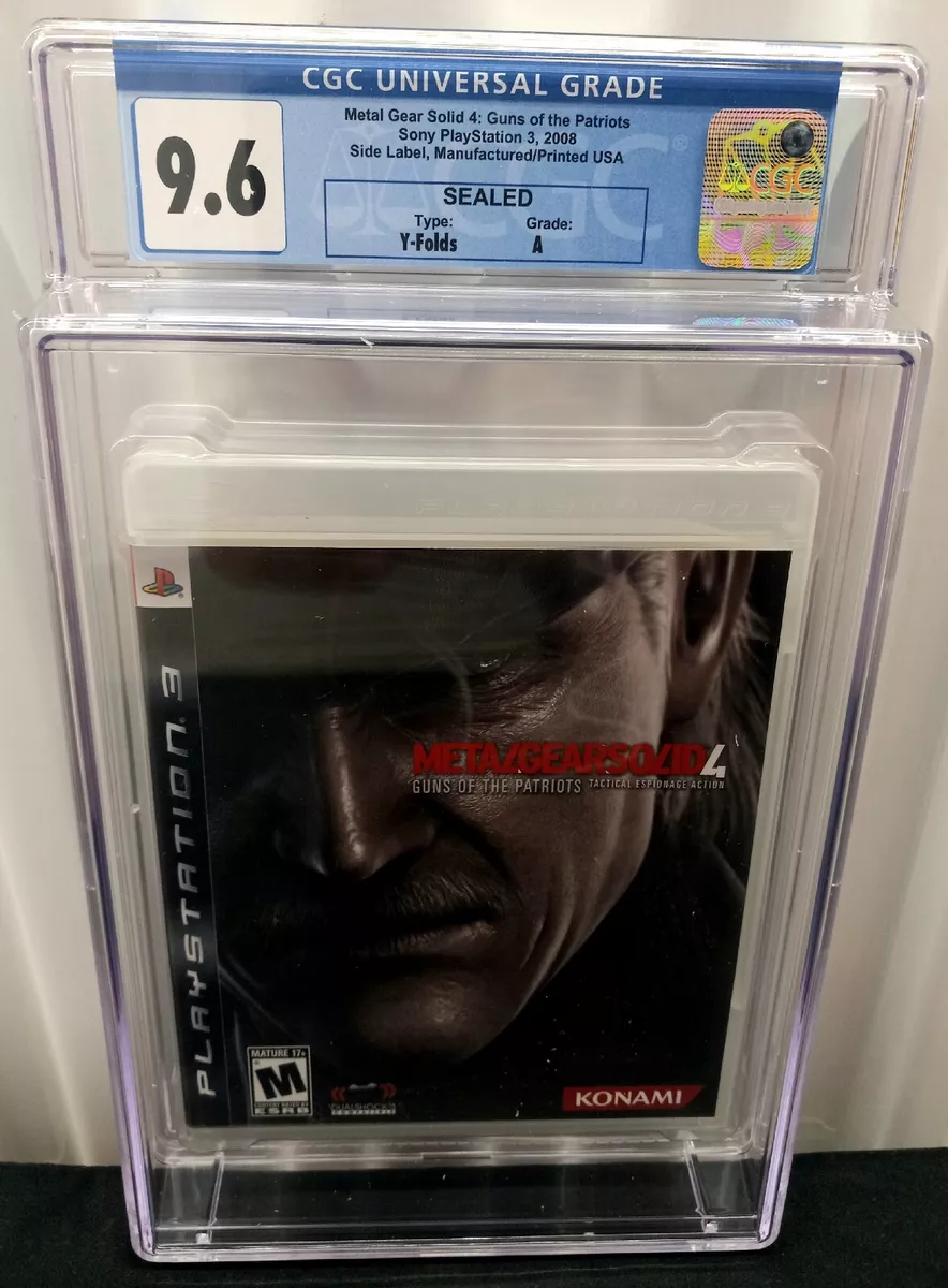 Metal Gear Solid 4: Guns of the Patriots, PlayStation 3, PS3, 2008