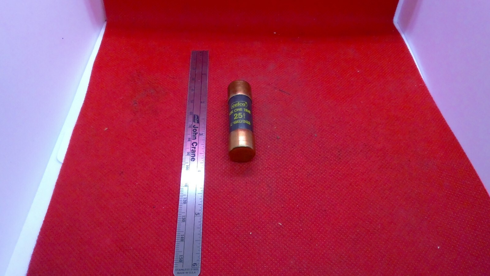 CEFCO 10KOTN25- 25AMP, 250V FUSES- BOX OF 10