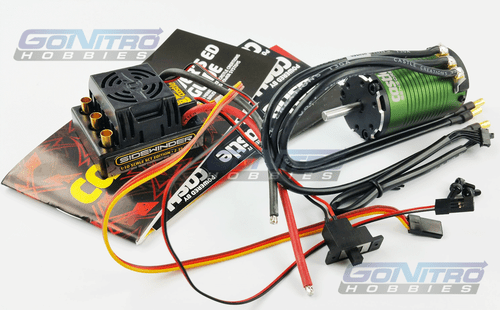 Castle Sindwinder SCT Waterproof ESC w/ 1410-3800KV 5mm Brushless Sensored Motor - Picture 1 of 6
