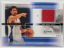 04-05 Skybox Autographics Jerseygraphics Marko Jaric Relic Los Angeles Clippers