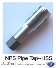 3/4-14 NPS Pipe Tap HSS Straight Pipe Thread Bright Inner Threading Premium