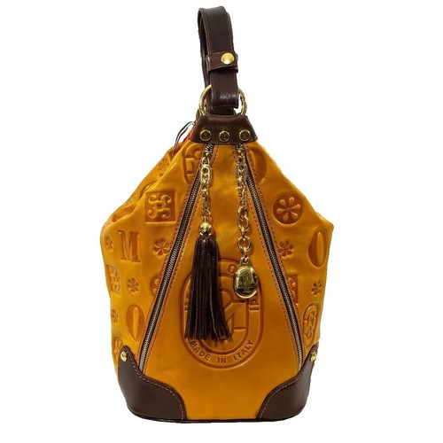 MARINO ORLANDI Bucket Bag Backpack Convertible Sling Purse  display picture 1