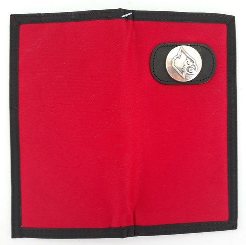 NCAA Louisville Cardinals Checkbook / CC / Cash Bi-fold Wallet 3 1/2" X 7" - Picture 3 of 3