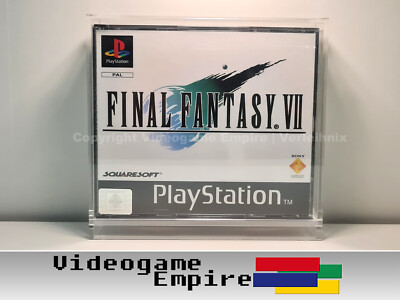1x ACRYL BOX PlayStation 1 PS1 Double CD Crystal Case Spiele OVP Schutzhülle