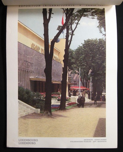 1937 EXPOSITION INTERNATIONALE DES ARTS TECHNIQUES APPLIQUES MODERN ARCHITECTURE - Foto 7 di 8