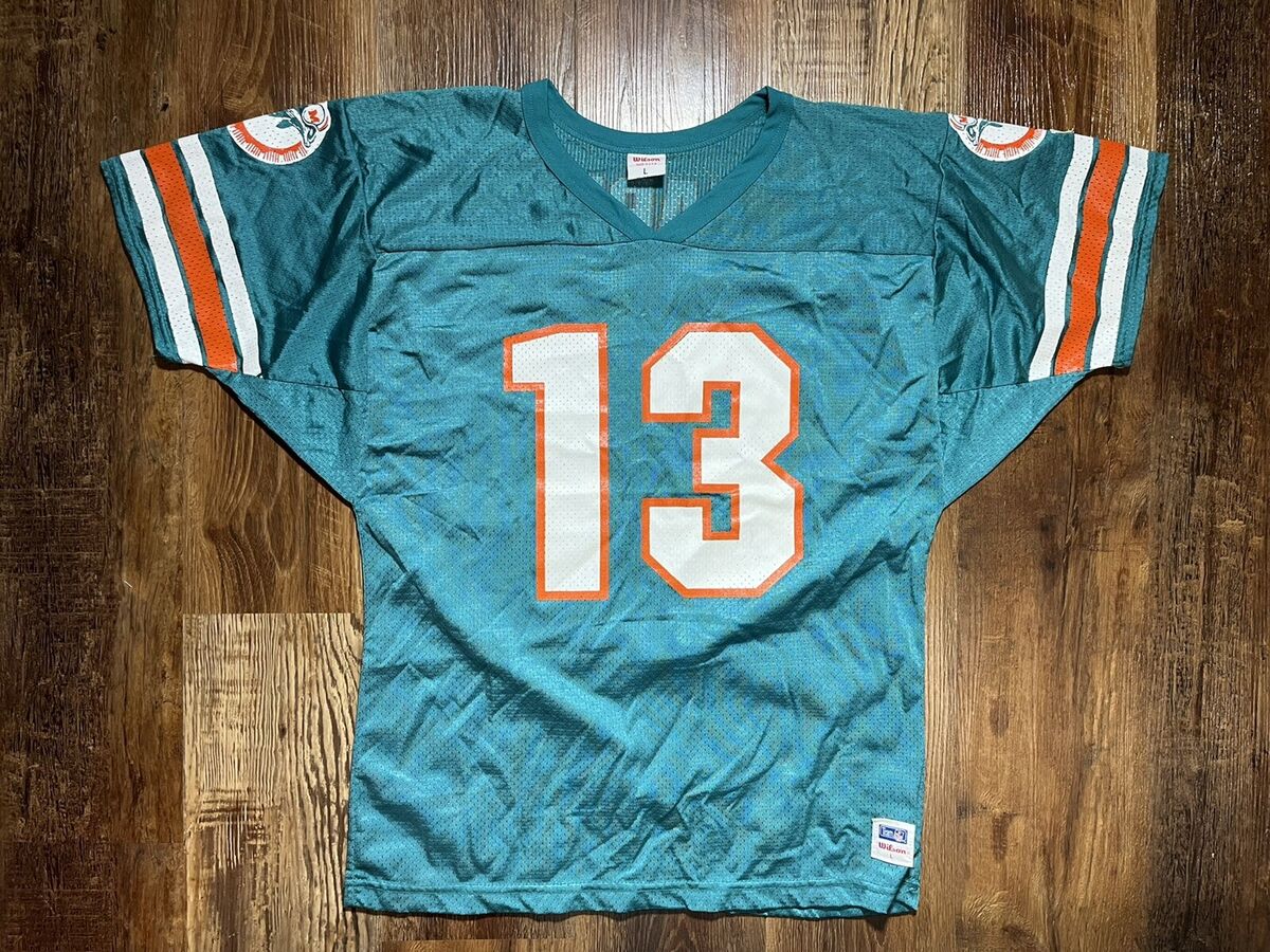 Dan Marino, Vintage Miami Dolphins Wilson Team NFL Jersey Dan Marino, Vintage Miami Dolphins Wilson Team NFL Jersey
