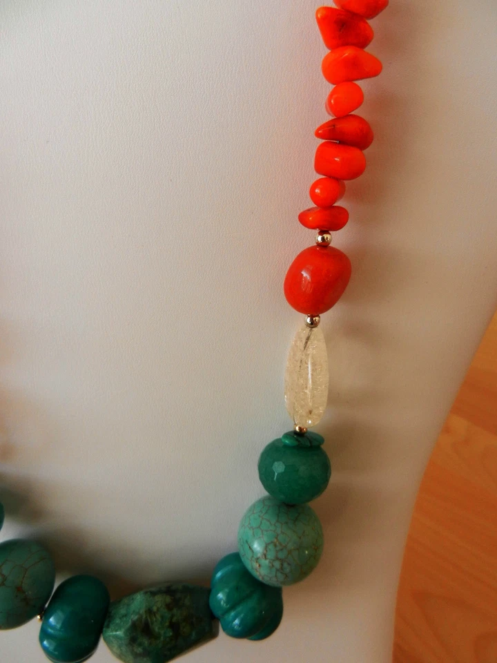 Collar multipiedra vibrante BARSE Foto 4 de 4