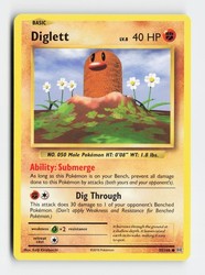 Diglett 55/108 XY Evolutions Common