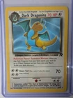 Dark Dragonite 22/82 Team Rocket Pokémon Card WOTC Vintage LP LOOK!