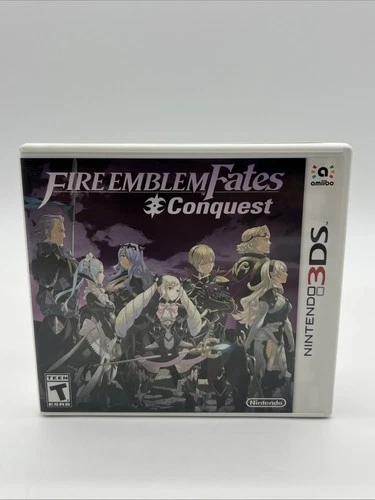 New ListingFire Emblem Fates: Conquest (Nintendo 3DS, 2016) CIB Complete Tested