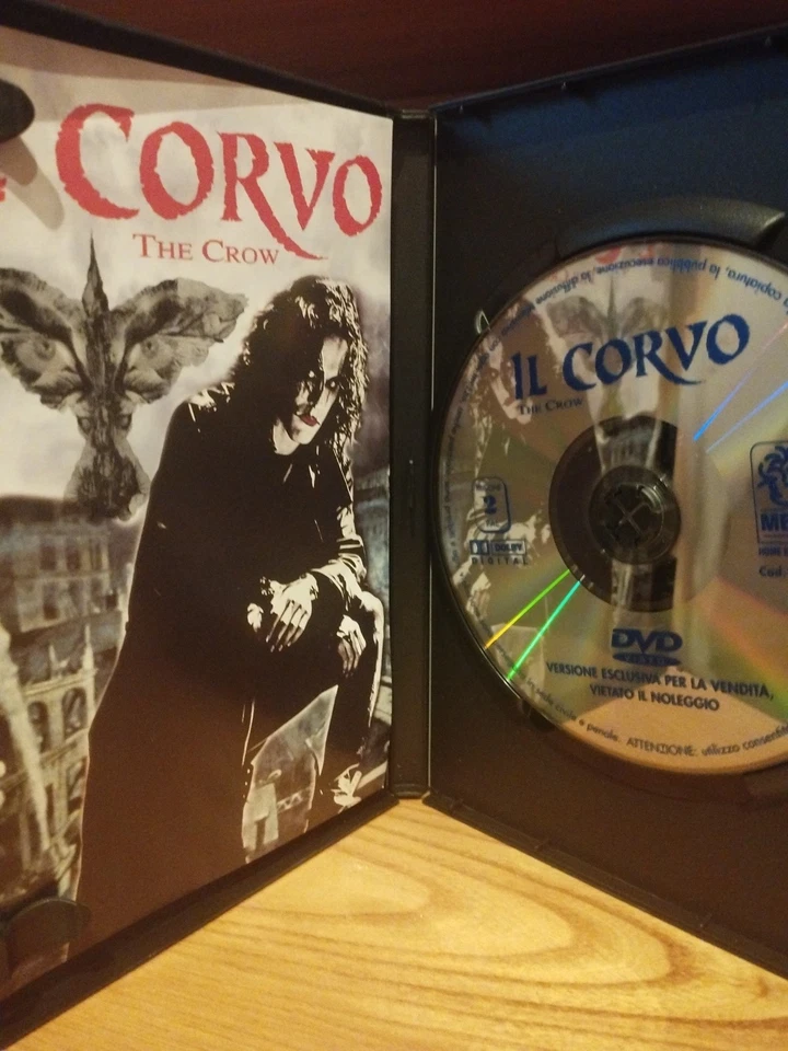 DVD Il Corvo 1994 Ed Medusa Fuori Catalogo- Edizione Film Maledetti Slipcase - Immagine 3 di 4