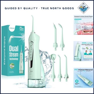 Portable Teeth Cleaning Device with Multiple Operation Modes & Battery Indicator