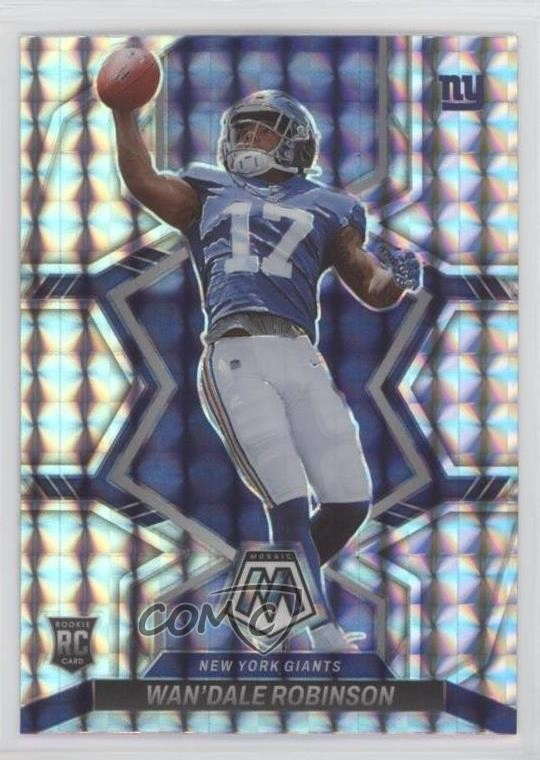2022 Panini Mosaic Rookies Mosaic Prizm Wan'Dale Robinson #330 Rookie RC
