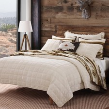 Paseo Road Dakota King Quilt Set, 3 Piece Rustic Western Bedding Set with Pil...