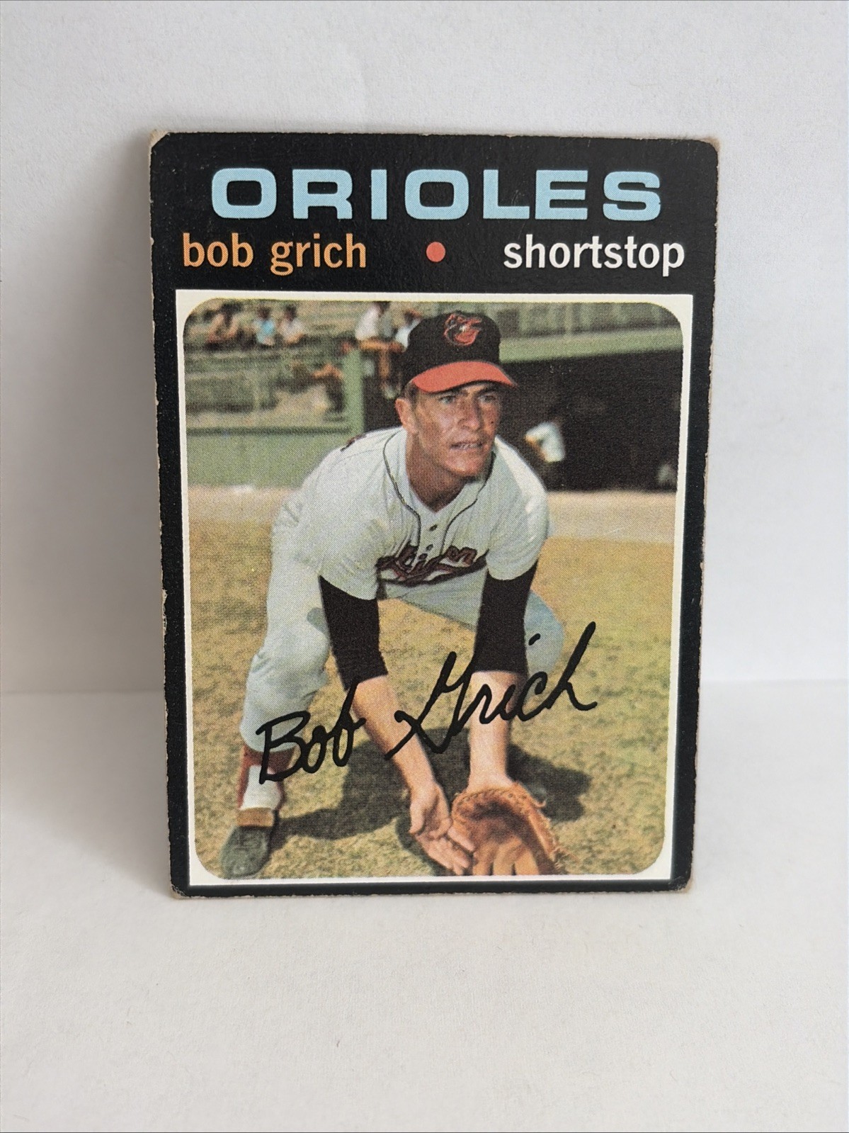 Bob Grich #193 Baseball Cards 1971 Topps trading card — raw and PSA graded price guide