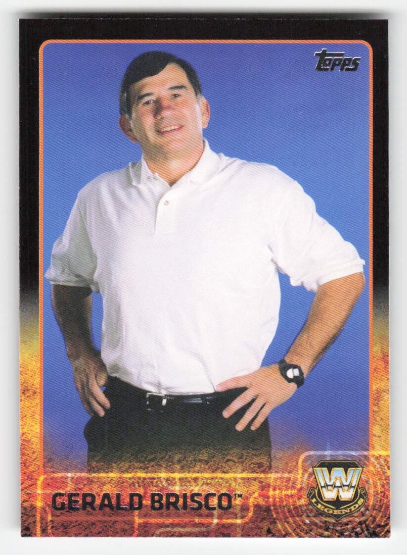 2015 Topps WWE Black Gerald Brisco #91