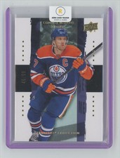 2023-24 Upper Deck Black Diamond Exquisite Retro Gold /99 Connor McDavid 49/99