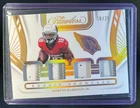 2024 Panini Flawless Marvin Harrison Jr. Rookie Showcase Patch RC #/25 Cardinals