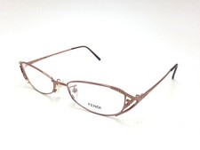 Fendi Women Brown Eyeglasses Italy Frames FF Glasses F712r 250