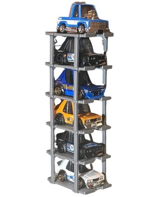 20er set stapelbare Hot Wheels Hebebühnen Diecast Lager Display System 3D druck 