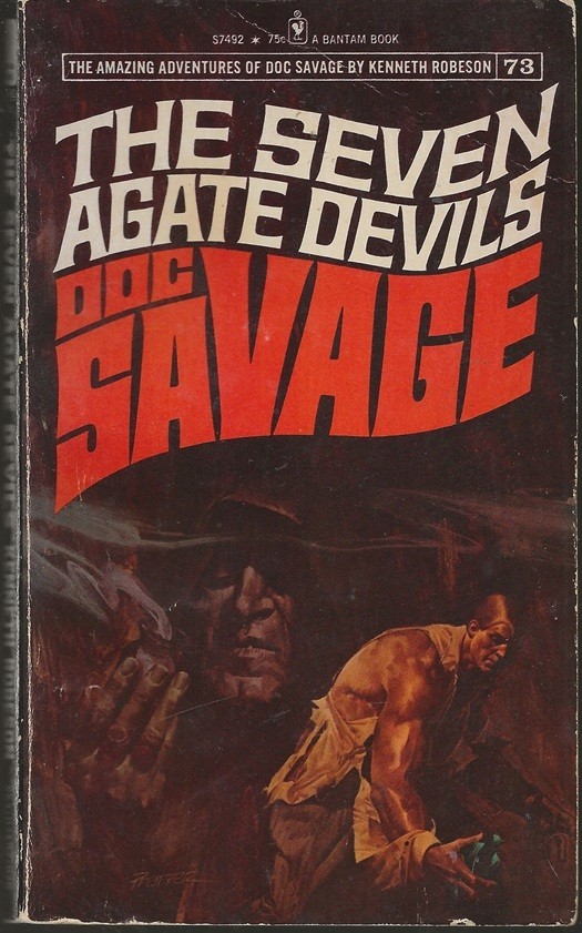 DOC SAVAGE 73. The Purple Dragon. Kenneth Robeson. Bantam 1973. 1st printing