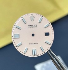 Rolex 6694 Oysterdate Precision Rosè Salmon Pink Dial 34mm