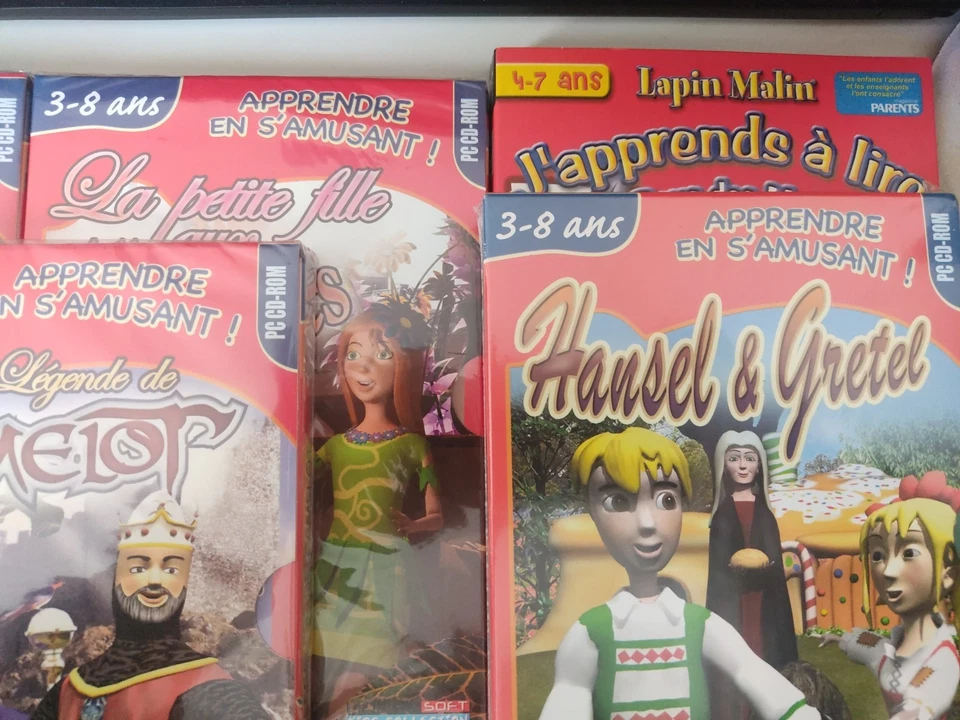 collector PC CD neuf sous blister contes et jeux lapin malin hansel kaamelot - Image 2 of 4