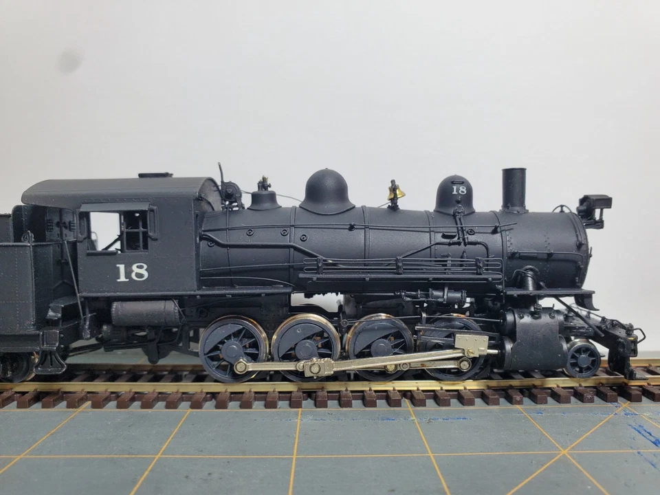Northern Pacific 2-8-0 Y-1 Class - HO Scale Brass Locomotive - Pacific Fast Mail - Image 3 of 4